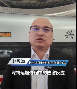 【经济日报】宠物可以坐高铁了，北农动物医院提供技术支持