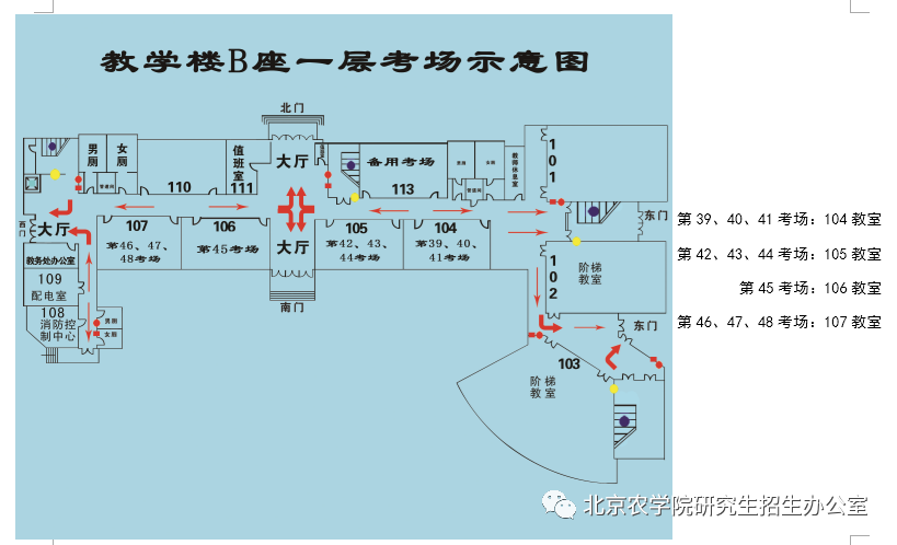 2021年全国硕士研究生招生考试北农考点须知